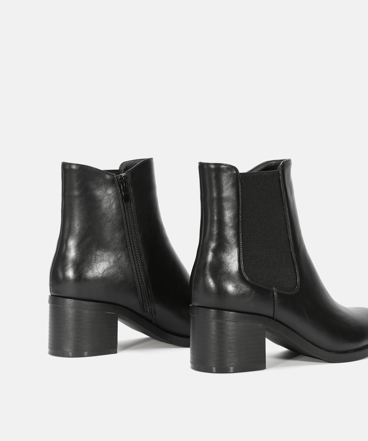 Botines chelsea tac&oacute;n image number null